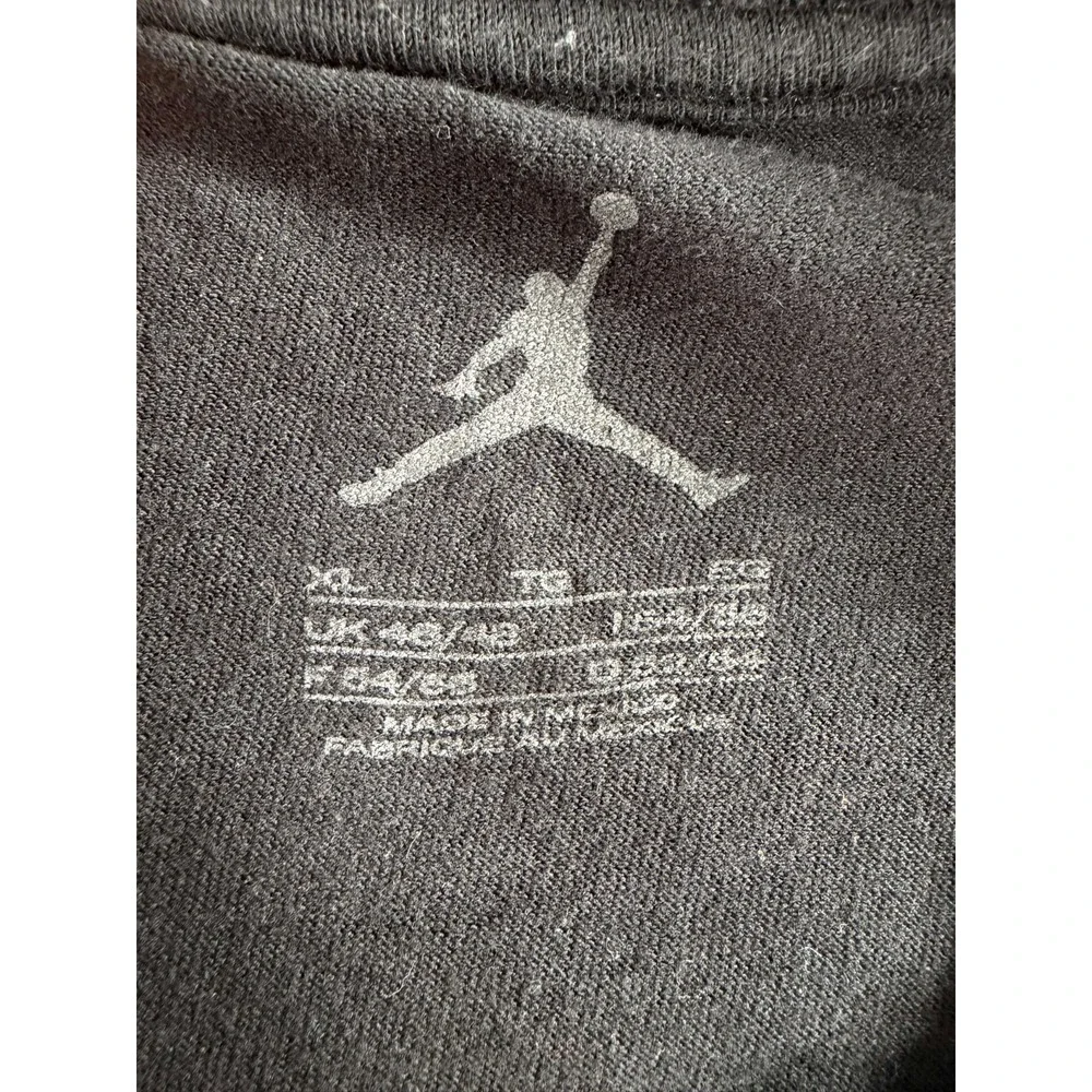 Vintage Air Jordan Spike Lee‎ Shirt Men's XL Black Sunglasses Graphic Logo Tee